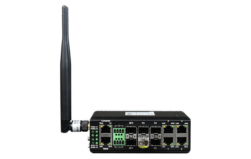 黄桃视频APP在线看黄科技-光纤-wifi备份型 4百兆电口+4百兆光