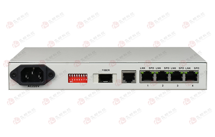 黄桃视频APP在线看黄科技-普通型 4路百兆电 光纤收发器
