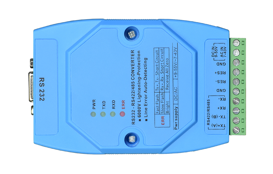 黄桃视频APP在线看黄科技-智能RS232转RS422-485串口转换器